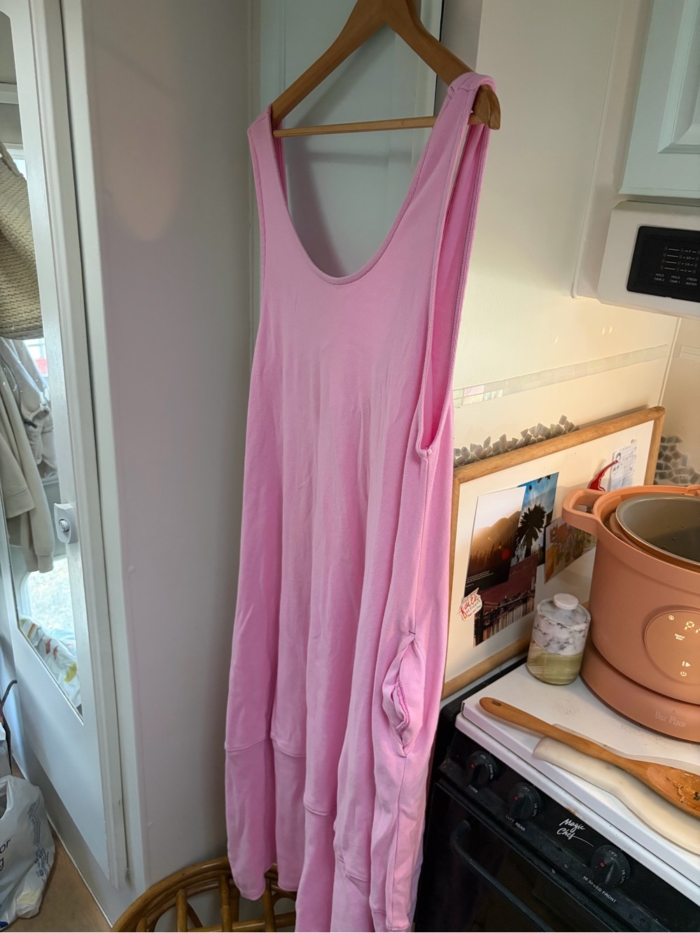 Free People Pink Maxi Dress